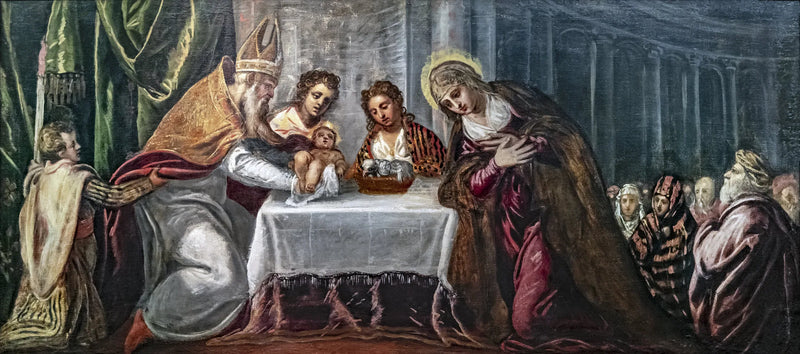 Prezentacja Jezusa w Świątyni - Jacopo Tintoretto