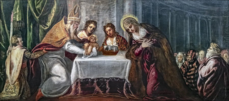 Prezentacja Jezusa w Świątyni - Jacopo Tintoretto