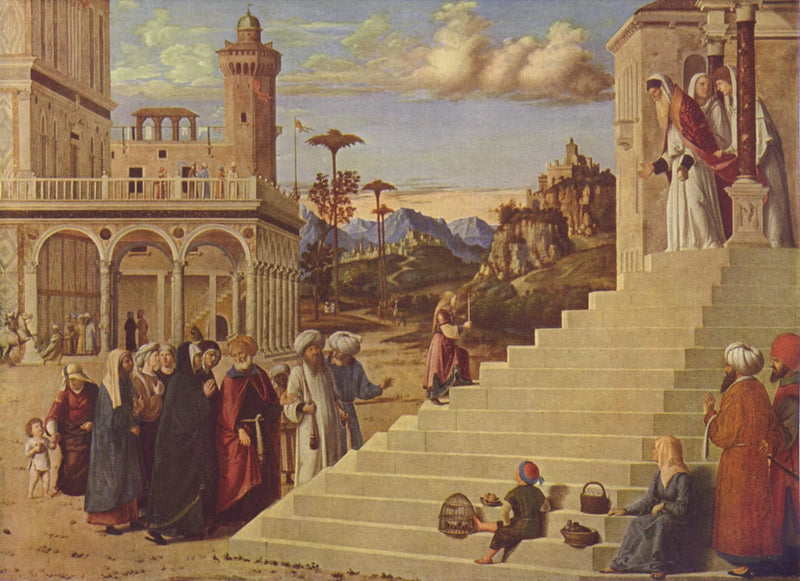 Prezentacja Matki Bożej w Świątyni - Cima da Conegliano