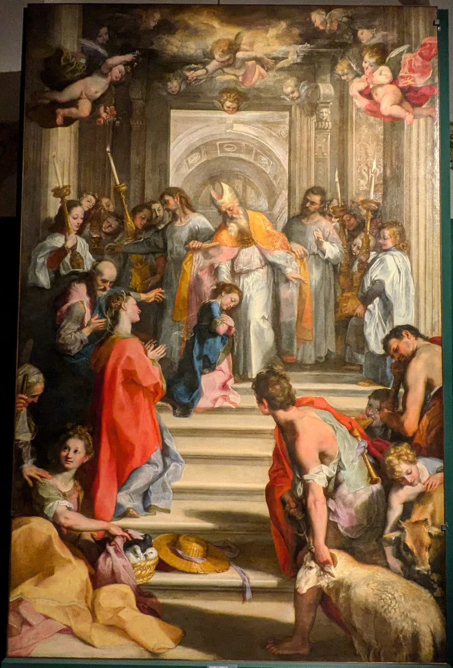 Prezentacja Matki Bożej w Świątyni - Federico Barroci