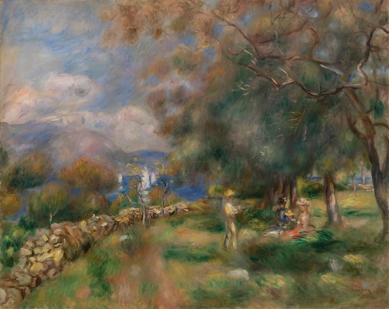 Półwysep Saint-Jean - Pierre-Auguste Renoir