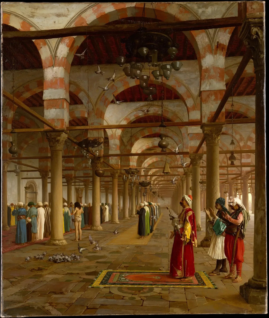Modlitwa w meczecie - Jean-Léon Gérôme