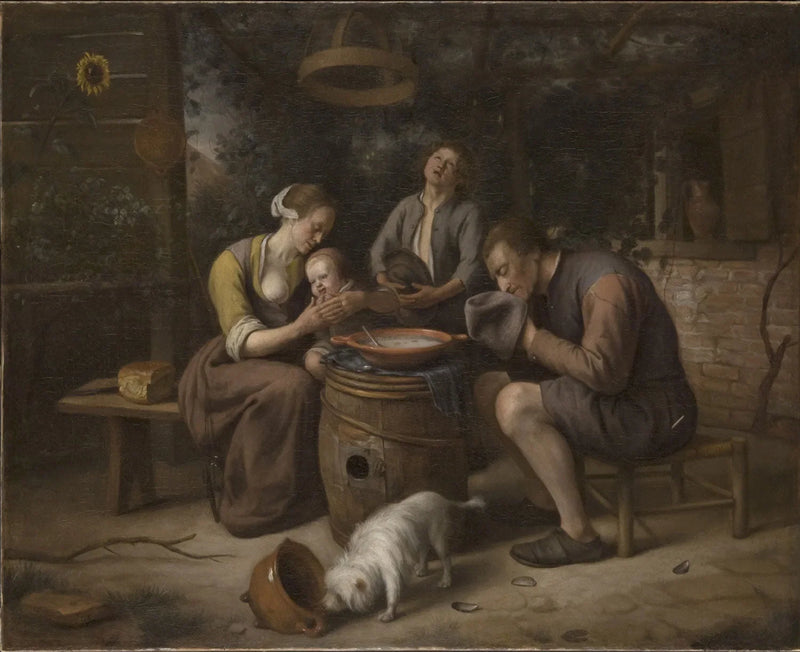 Prière avant le repas - Jan Steen