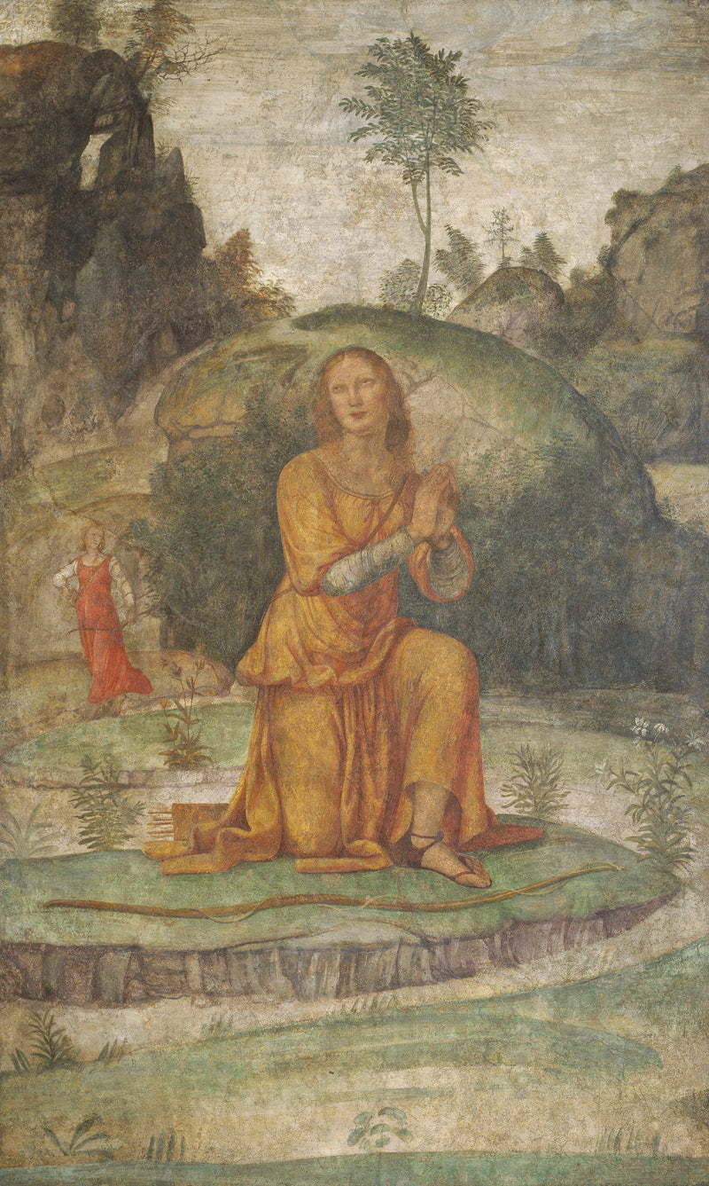 Modlitwa Prokris do Diany - Bernardino Luini