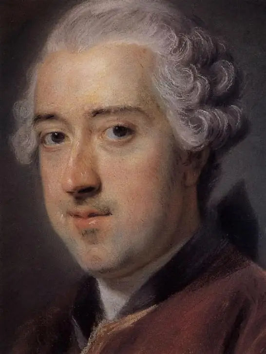 Prince Clément-Wenceslas de Saxe - Maurice-Quentin de La Tour