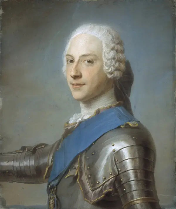 Książę Henri Benoît Clément Stuart, 1725 - 1807. Kardynał York - Maurice-Quentin de La Tour