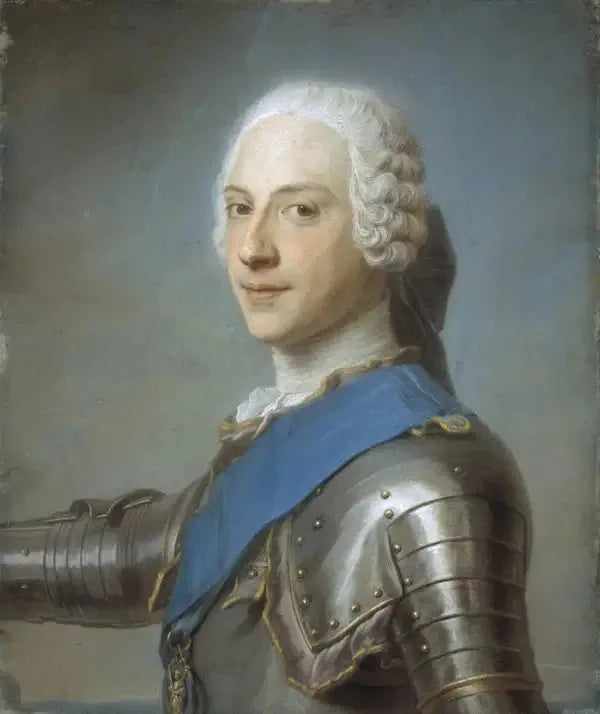 Książę Henri Benoît Clément Stuart, 1725 - 1807. Kardynał York - Maurice-Quentin de La Tour