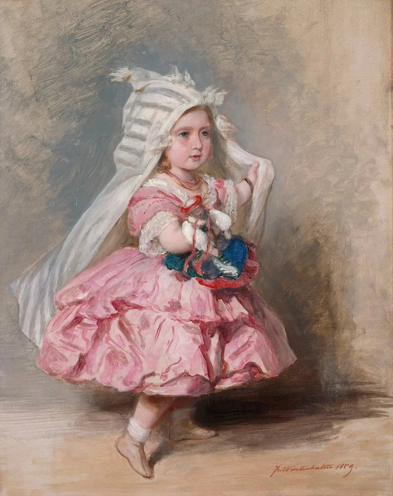 Księżniczka Beatrice (1857-1944), później księżna Henri de Battenburg - Franz Xaver Winterhalter