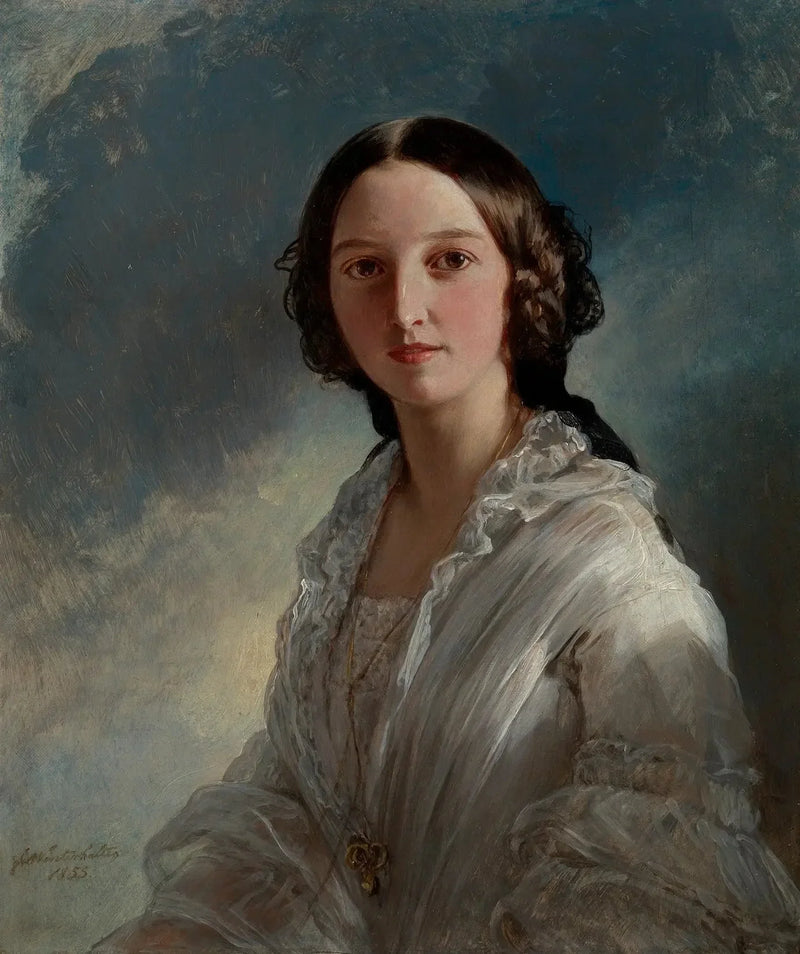Księżniczka Feodora z Hohenlohe-Langenburg (1839-1872) - Franz Xaver Winterhalter
