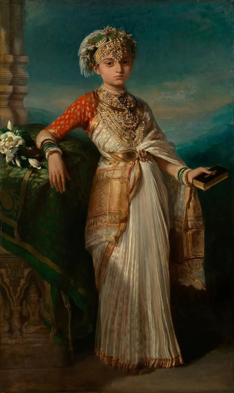 Księżniczka Gouramma (1841-1864) - Franz Xaver Winterhalter