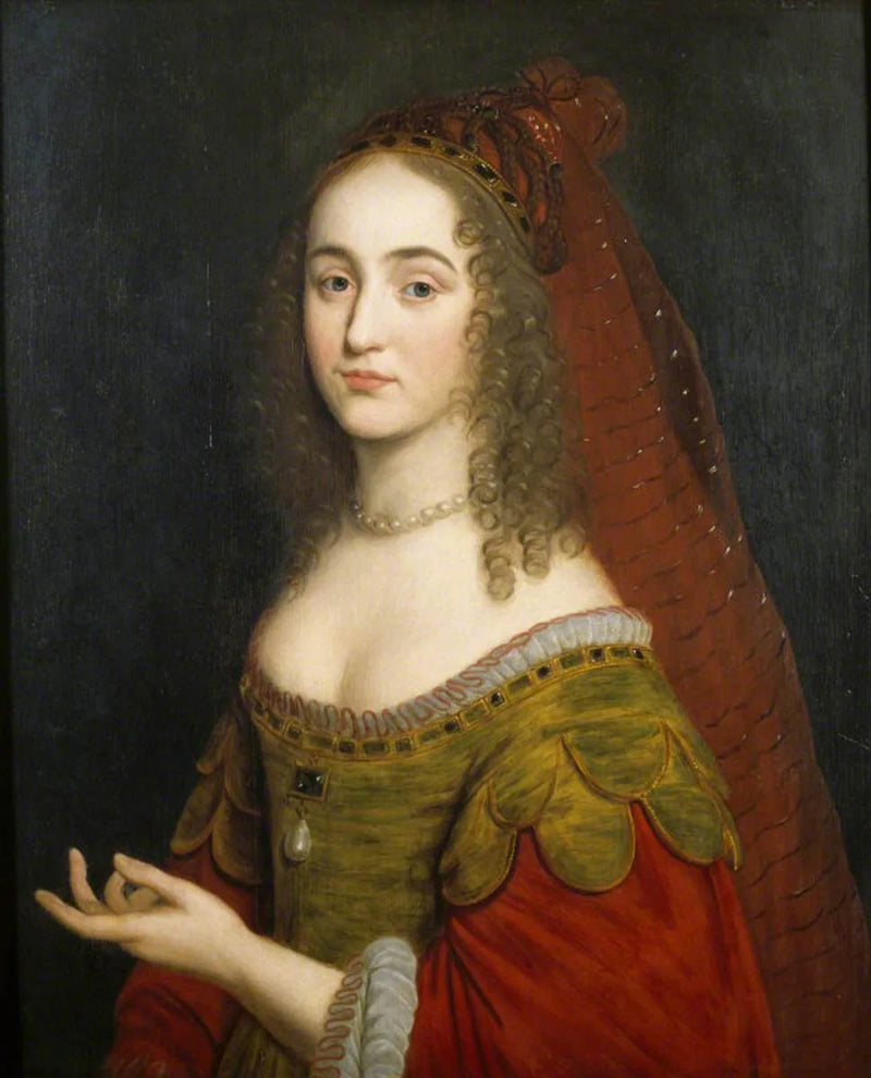 Księżniczka Henrietta Maria, księżniczka Palatynatu, księżniczka Siedmiogrodu, Transylwania (1626-1651) - Gerrit van Honthorst