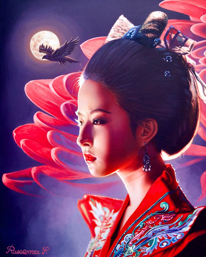 Księżniczka Jade | 40x50cm