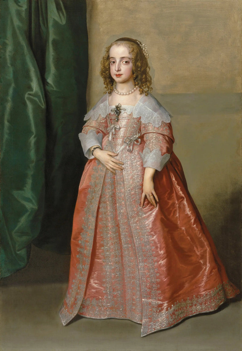Księżniczka Mary, córka króla Karola I Anglii - Antoine van Dyck