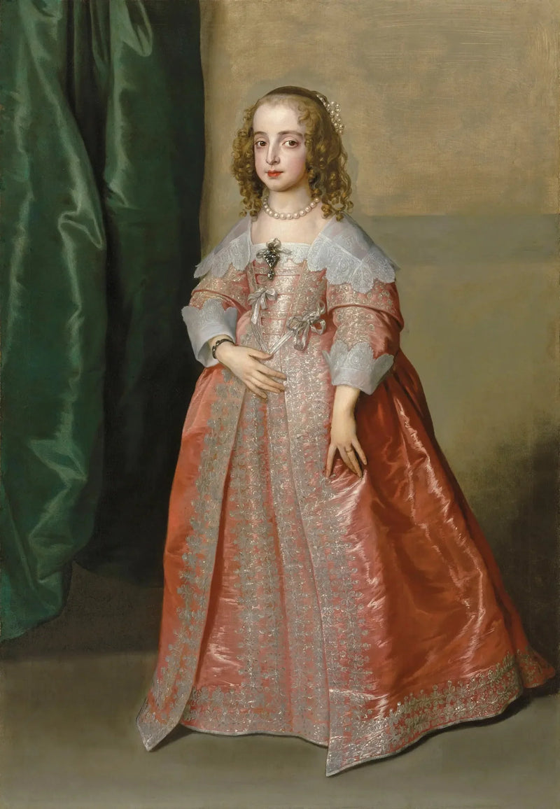 Księżniczka Mary, córka króla Karola I Anglii - Antoine van Dyck