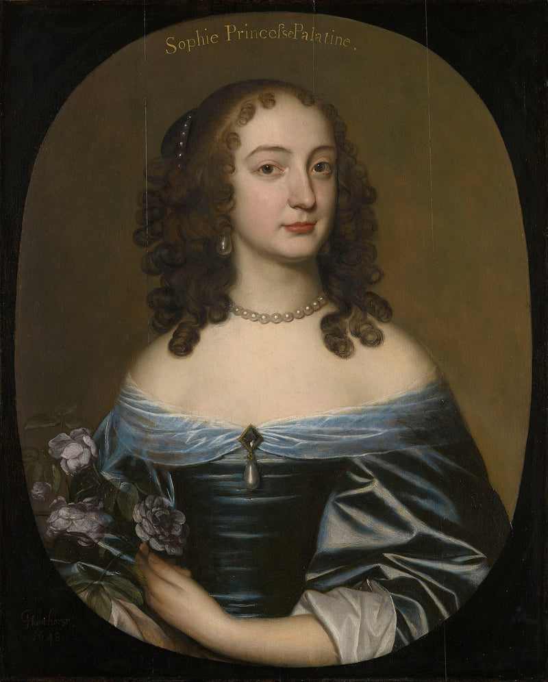 Księżniczka Zofia, przyszła księżna Brunszwiku-Lüneburga, elektoranka Hanoweru (1630-1714) - Gerrit van Honthorst