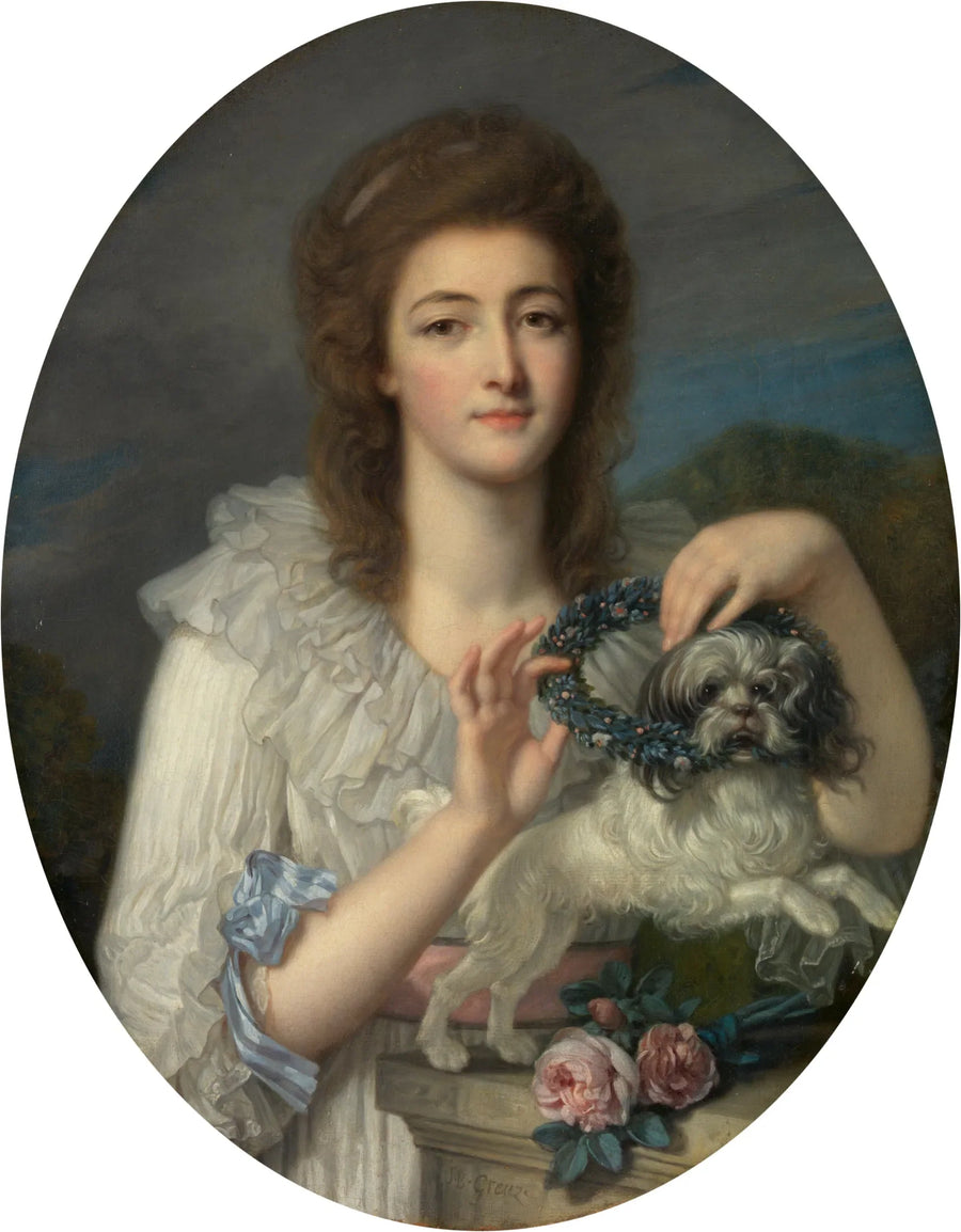 Księżniczka Wawara Nikolaewna Gagarina (1762-1802) - Jean-Baptiste Greuze