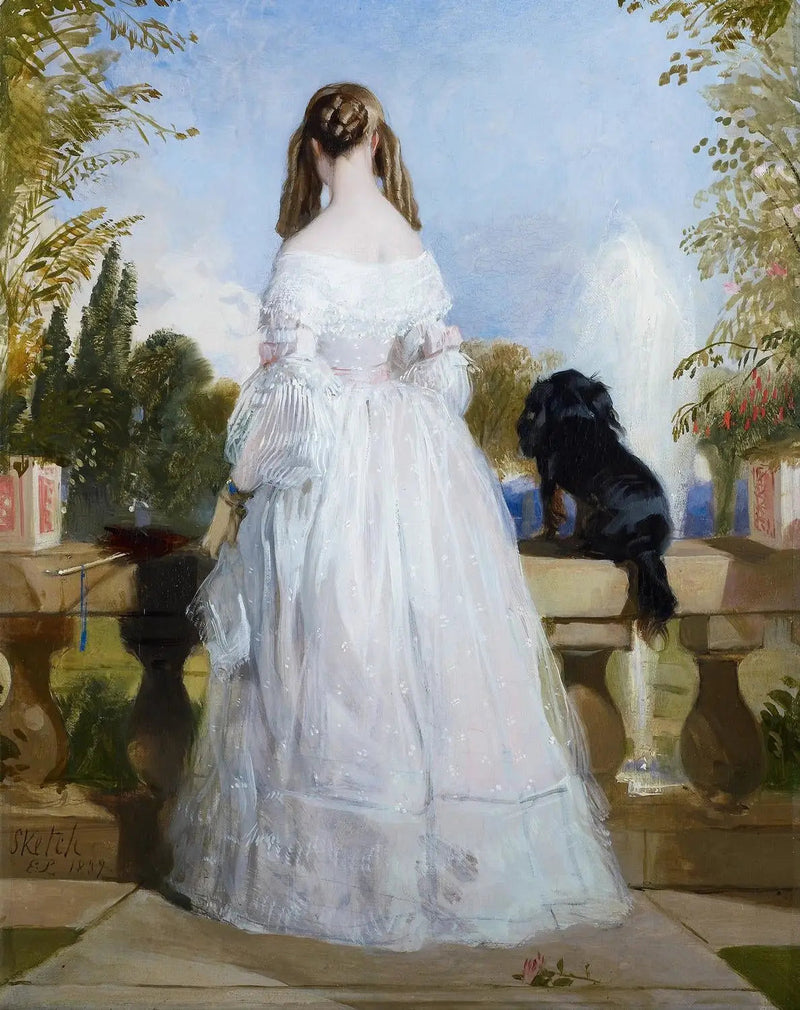 Księżniczka Wiktoria Saxe-Coburg-Gotha (1822-1857) - Edwin Henry Landseer