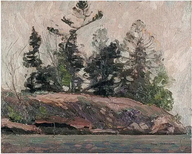 Wiosna nad rzeką Francuzów - Tom Thomson