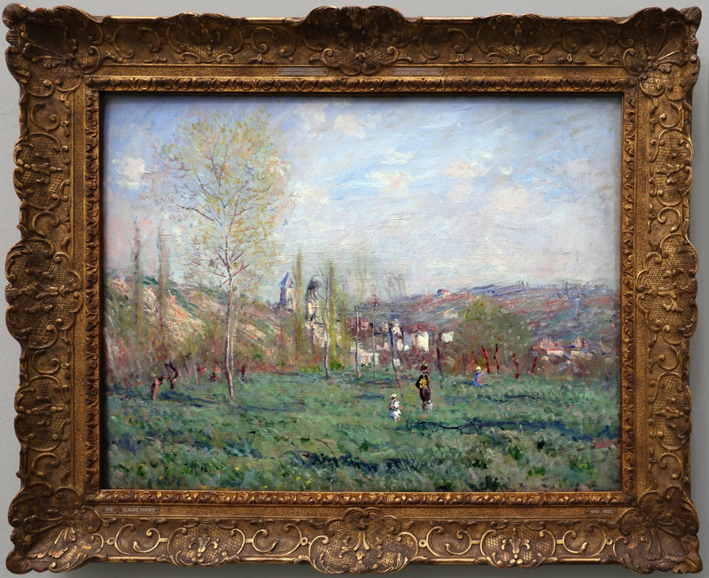 Wiosna w Vétheuil - Claude Monet