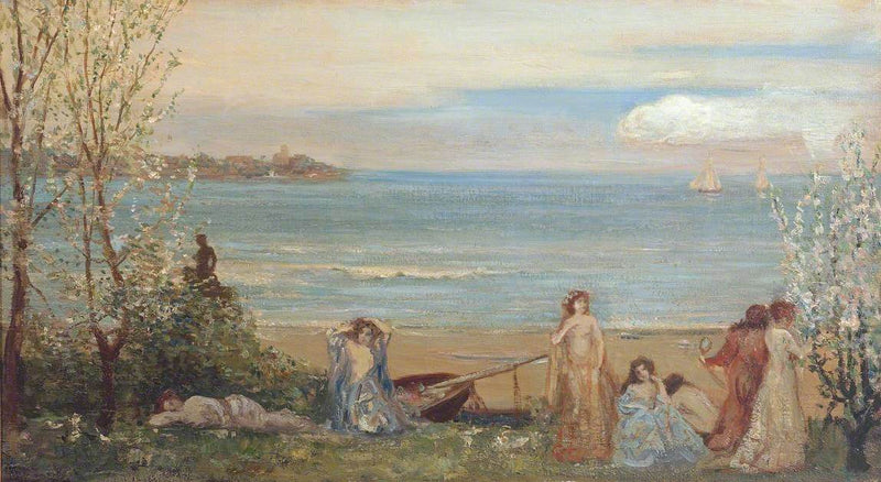 Wiosna nad morzem - Charles Conder
