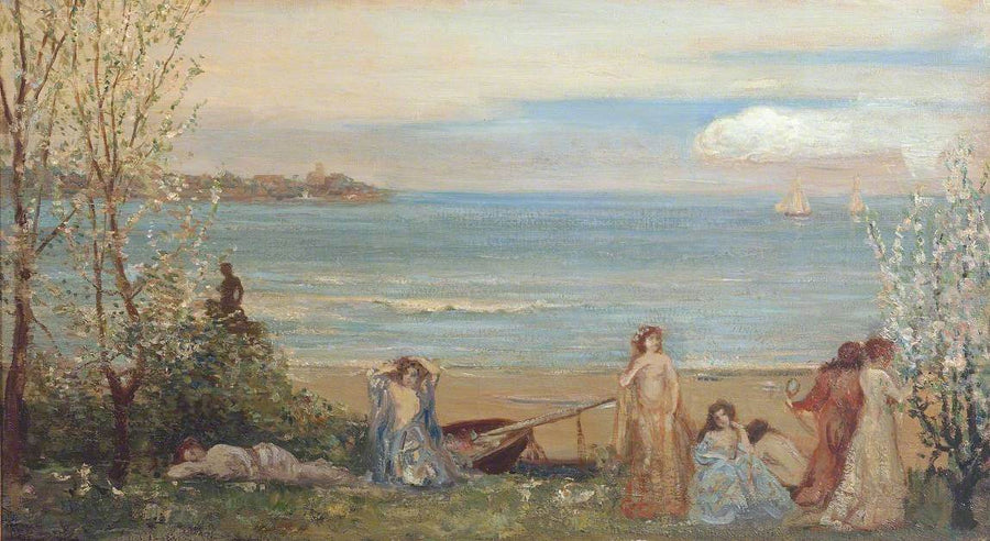 Wiosna nad morzem - Charles Conder