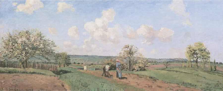 Wiosna - Camille Pissarro