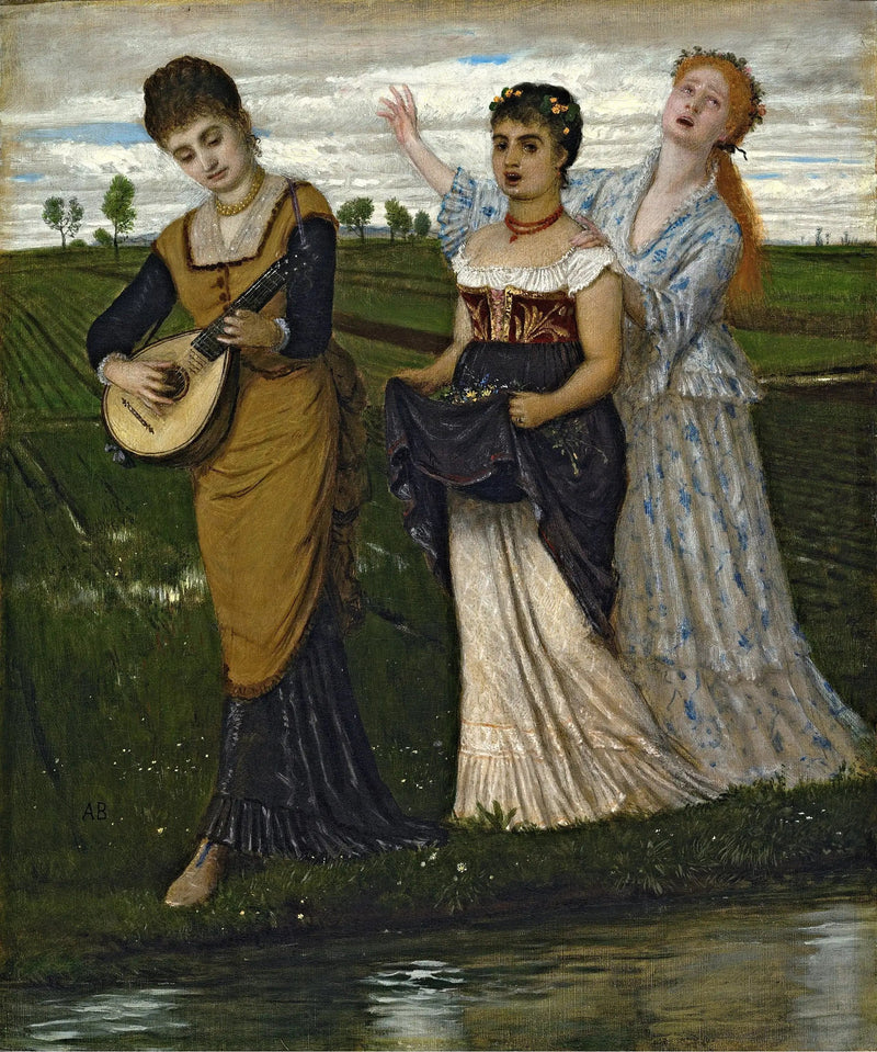 Wiosna (Pieśni wiosny) - Arnold Böcklin