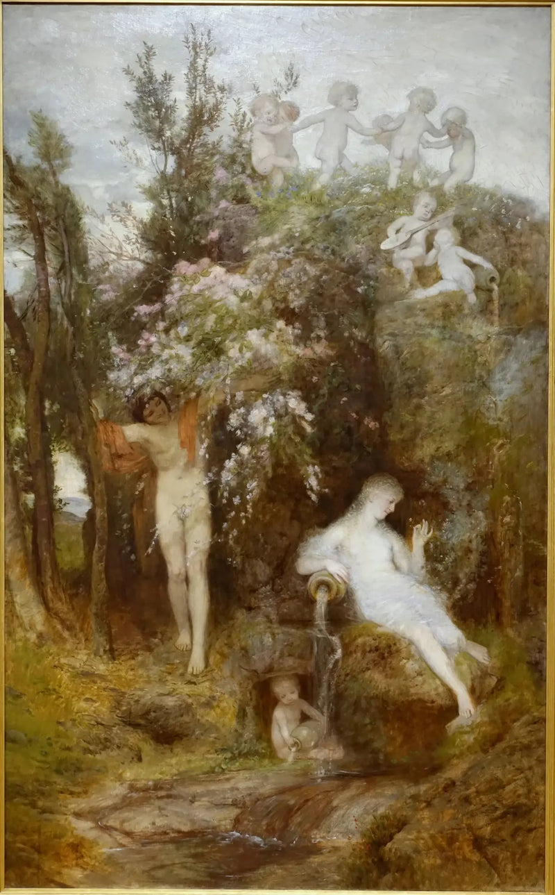 Wiosna miłości - Arnold Böcklin