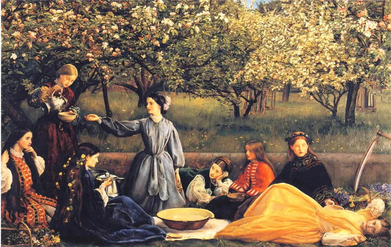 Wiosna (kwiaty jabłoni) - John Everett Millais