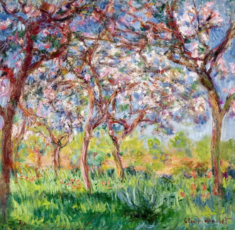 Wiosna w Giverny - Claude Monet