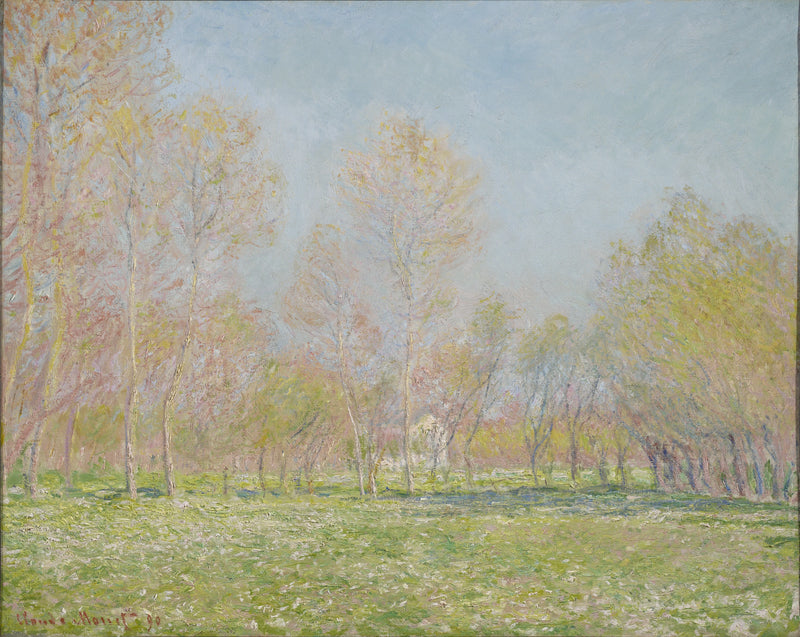 Wiosna w Giverny W1243 - Claude Monet