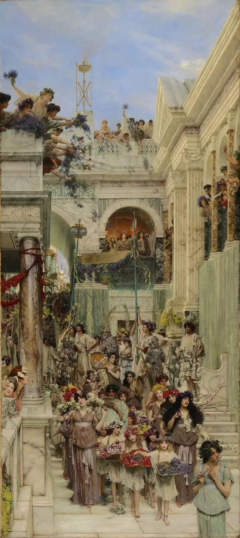 Wiosna - Lawrence Alma-Tadema