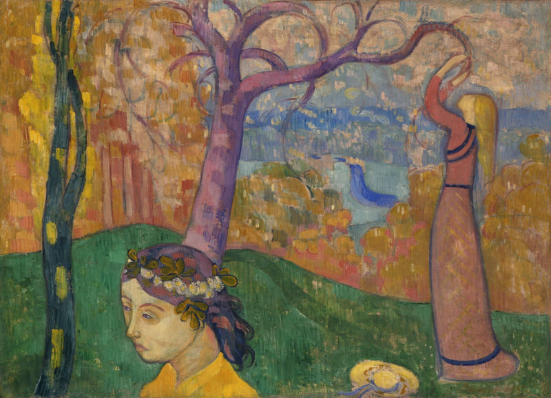 Wiosna lub Madeleine w Lesie Miłości - Émile Bernard