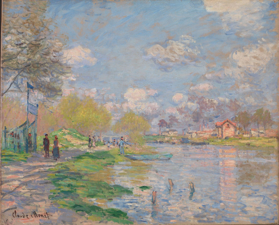 Wiosna nad Sekwaną - Claude Monet