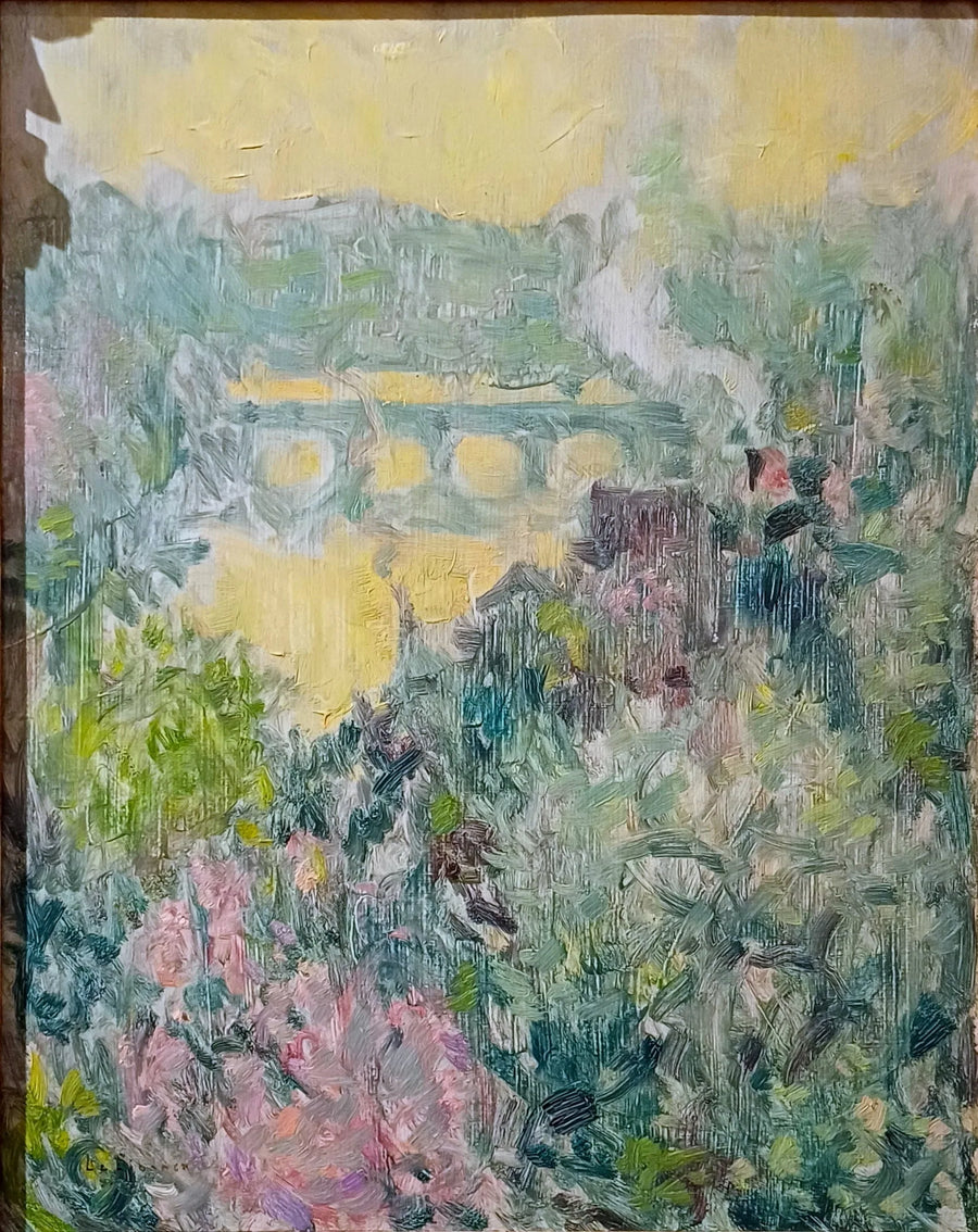 Wiosna na Sekwanie - Henri Le Sidaner