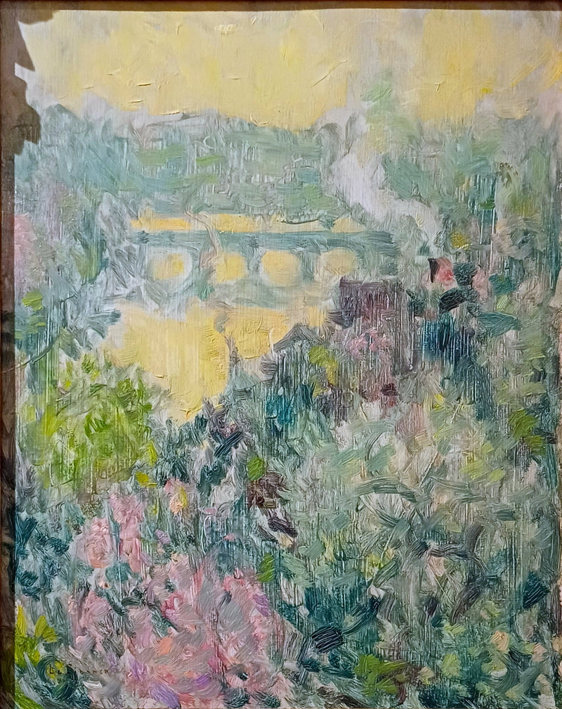 Wiosna na Sekwanie - Henri Le Sidaner