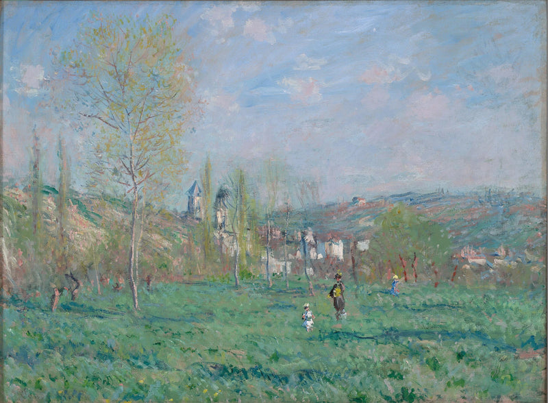Wiosna w Vétheuil W579 - Claude Monet