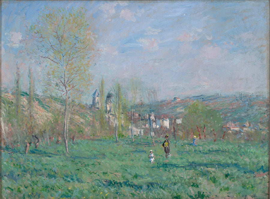 Wiosna w Vétheuil W579 - Claude Monet