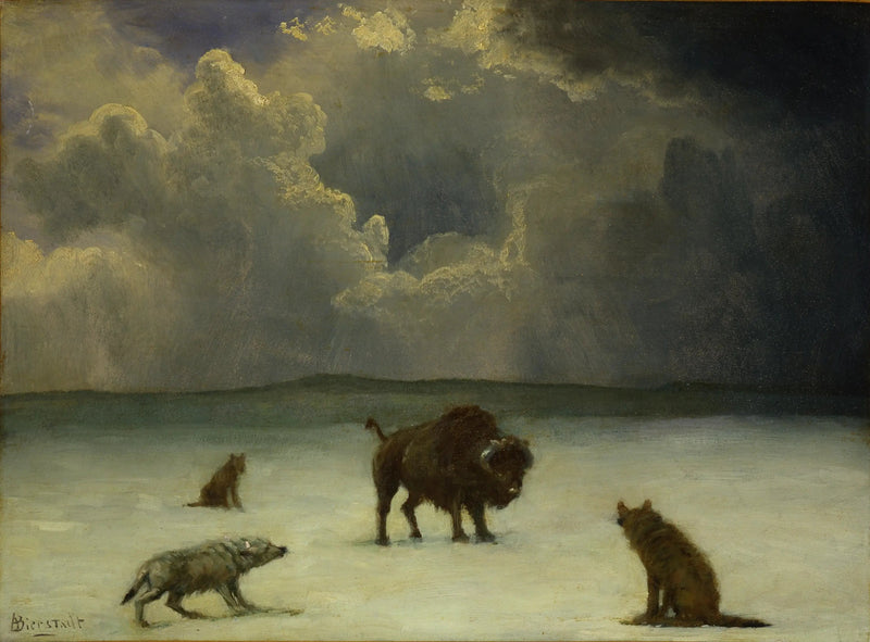 Uwięziony - Albert Bierstadt
