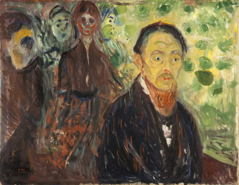 Zaskoczony - Edvard Munch