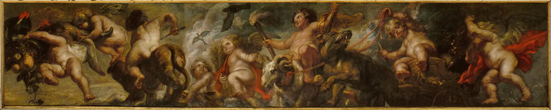 Procesja Cherubinów - Peter Paul Rubens