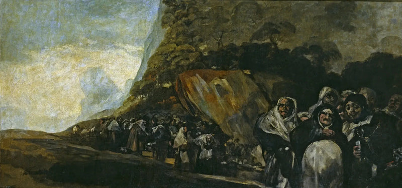 Procesja Świętego Oficjum - Francisco de Goya