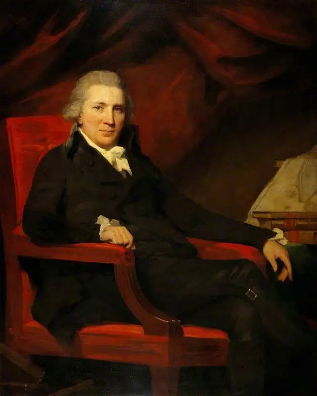 Profesor John Bruce, 1745 - 1826. Historyk - Henry Raeburn