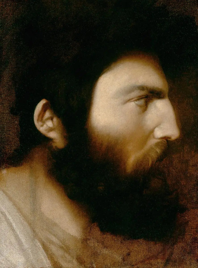 Profil mężczyzny z brodą - Jean-Auguste-Dominique Ingres