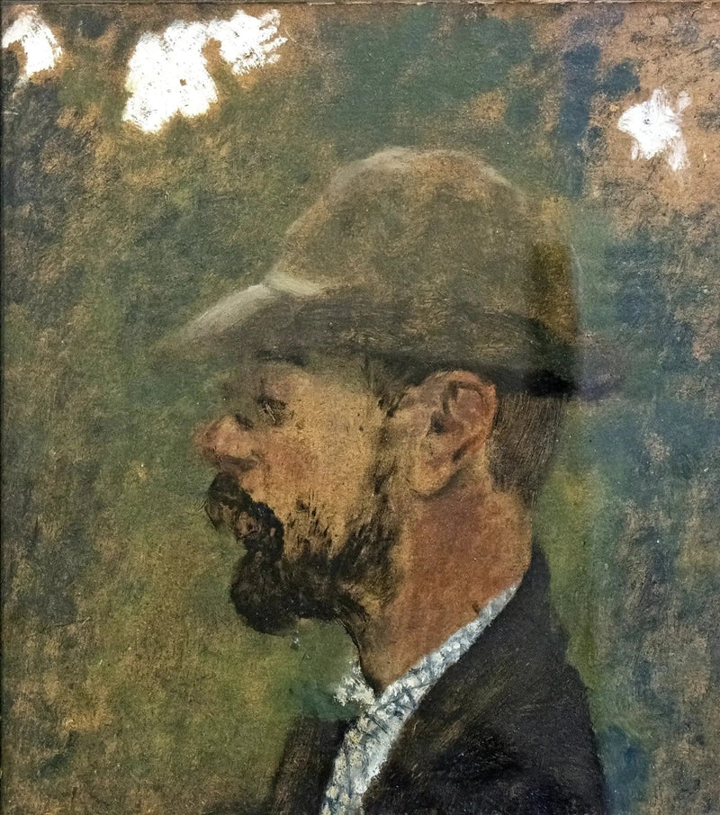 Profil Toulouse Lautrec - Édouard Vuillard