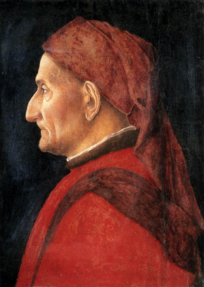 Profil mężczyzny - Andrea Mantegna