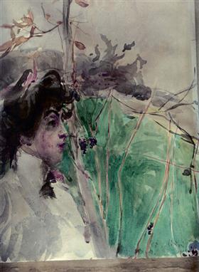 Profil kobiecy - Giovanni Boldini