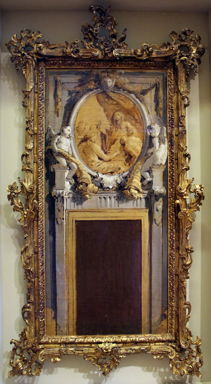 Projekt dekoracji na nadproże - Giovanni Battista Tiepolo