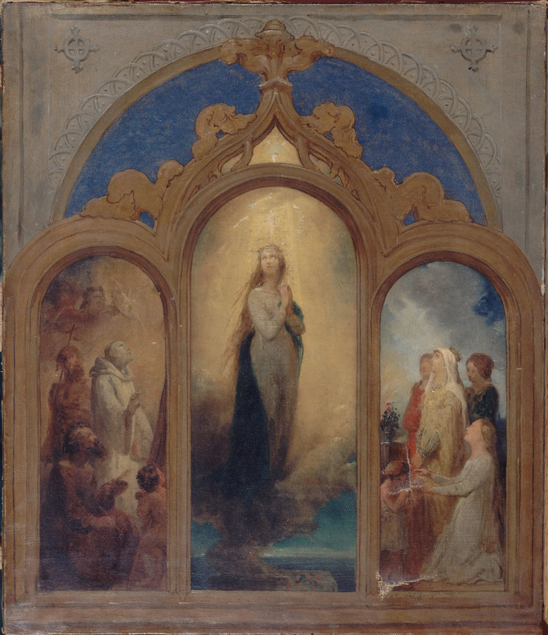 Projekt na tryptyk - Ary Scheffer