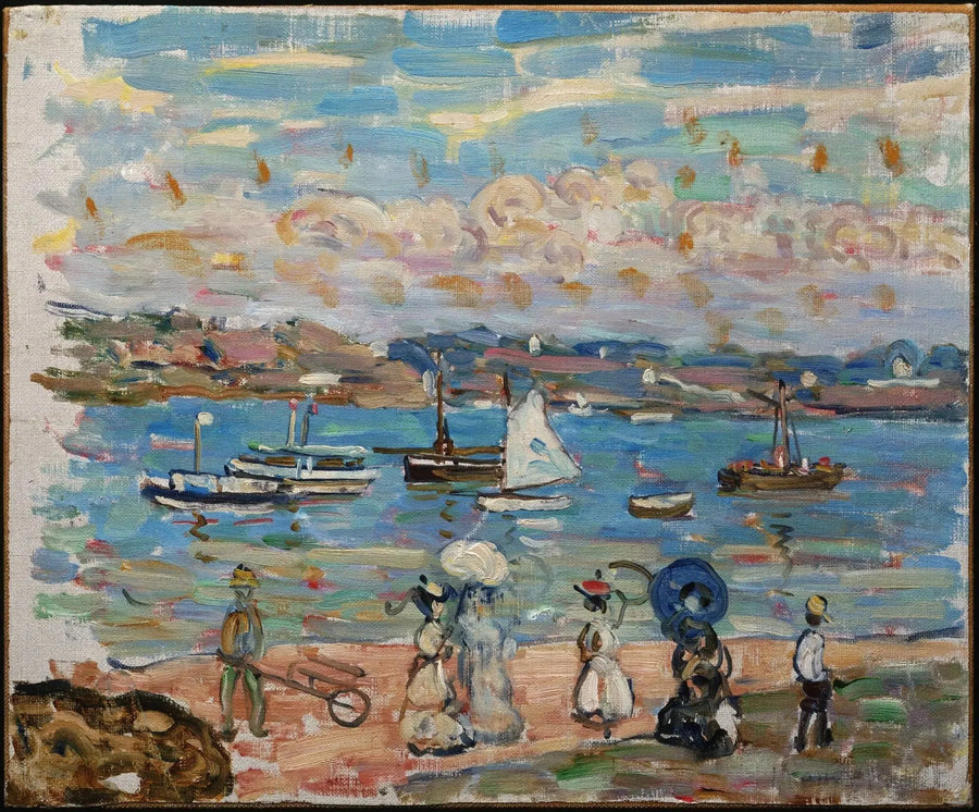 Spacer nad morzem - Maurice Prendergast